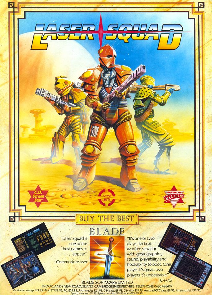 ZX Spectrum – Laser Squad (Blade Software Ltd.)
